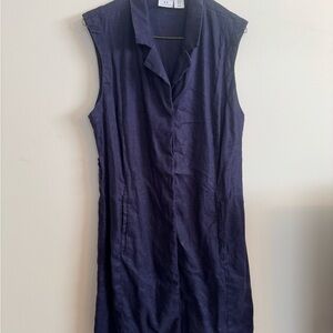 Halston Heritage Purple Shirt Dress